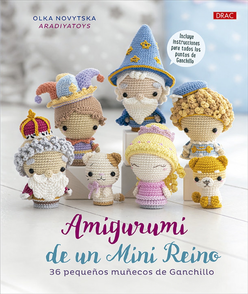 en cualquier sitio Buena suerte Arancel Amigurumi de un Mini Reino - 36 Pequeños muñecos de ganchillo - Dos Punts  Shop
